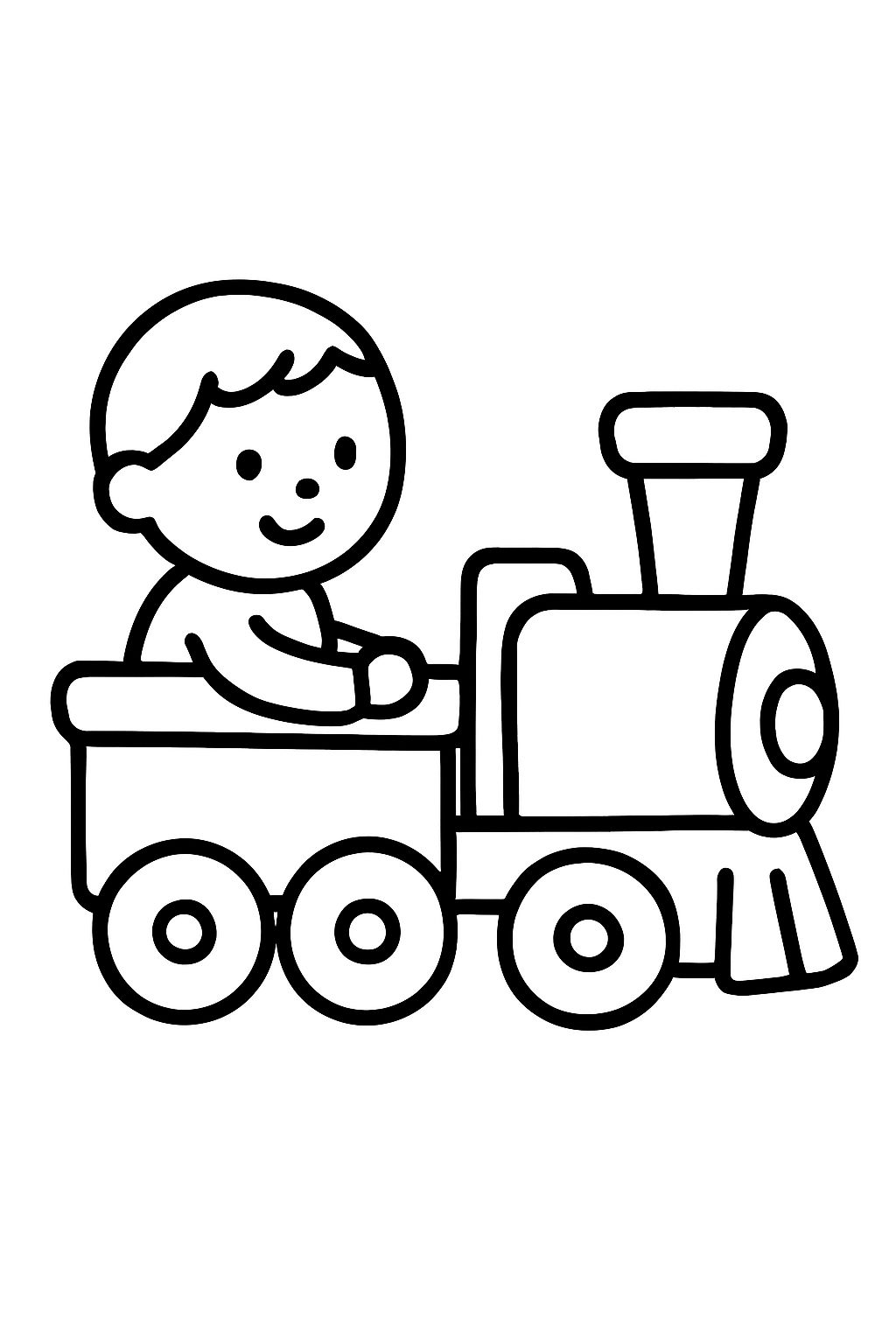 jeune garçon dans un wagon devant une vieille locomotive jeune garçon dans un wagon devant une vieille locomotive