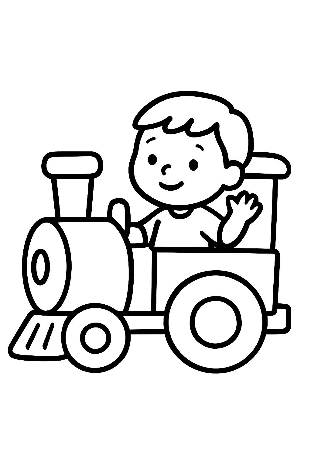 un garçon de 2 ans dans une vieille locomotive un garçon de 2 ans dans une vieille locomotive