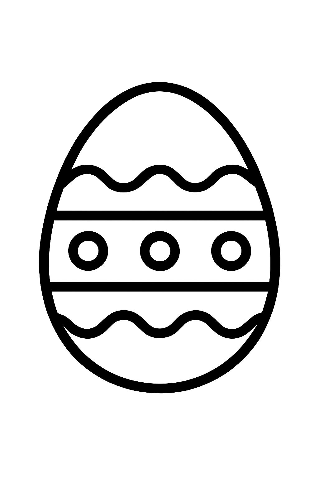 Osterei zum ausmalen Osterei zum ausmalen