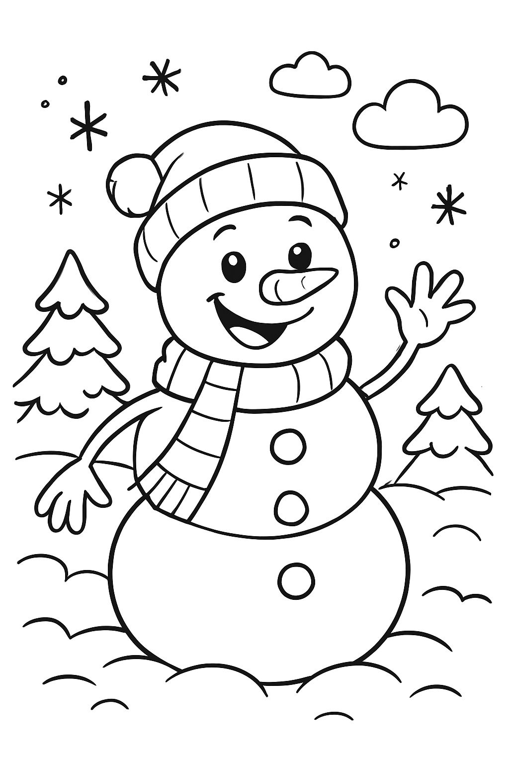 muñeco de nieve muñeco de nieve