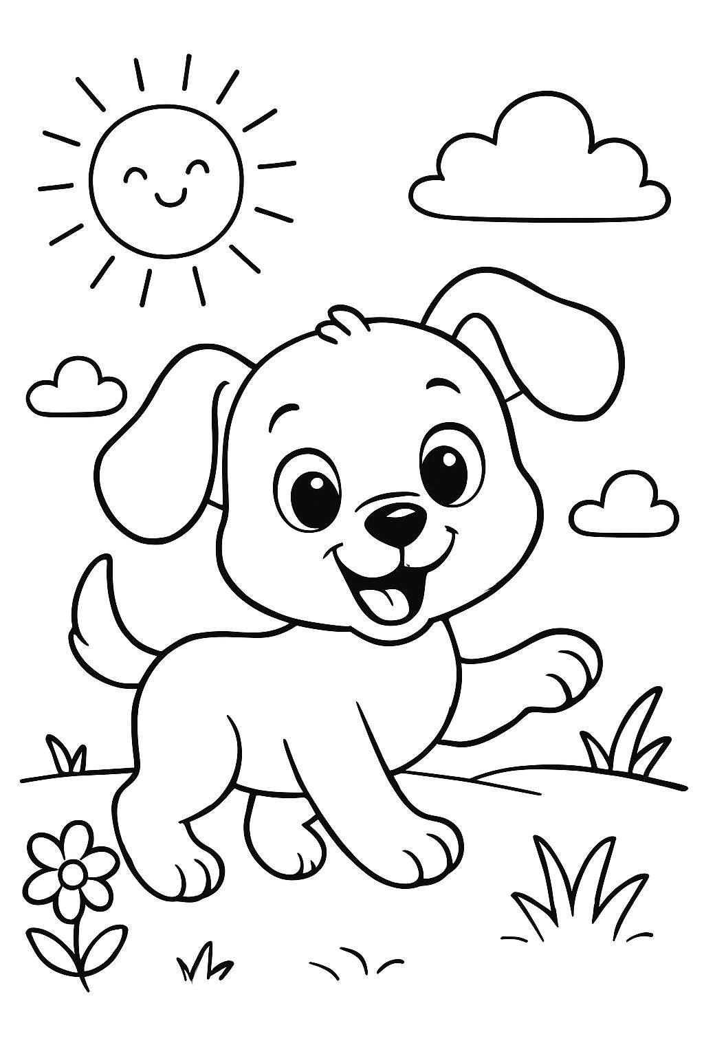 un chiot super mignon