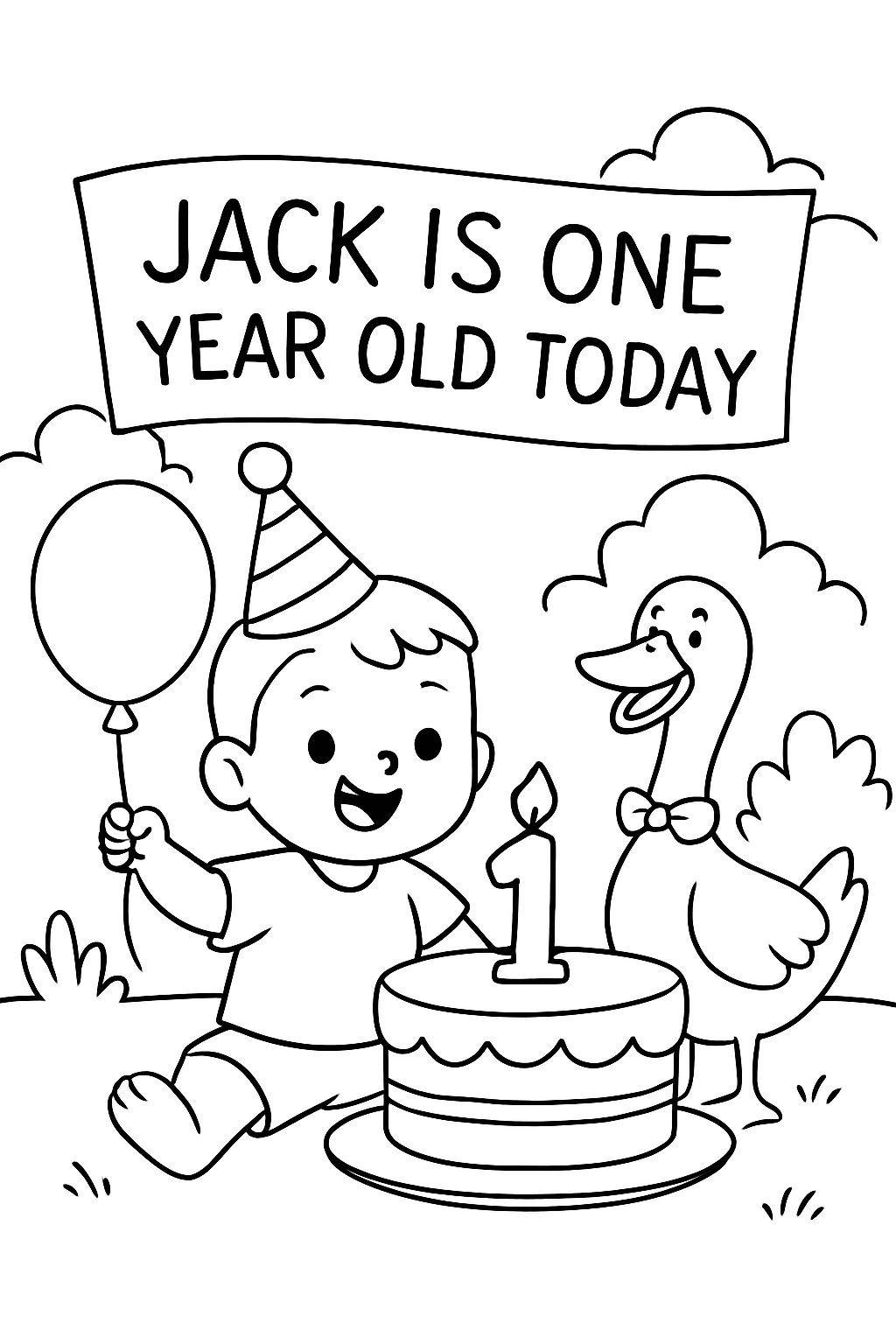 Jack faz um ano hoje - ganso bobo Jack faz um ano hoje - ganso bobo