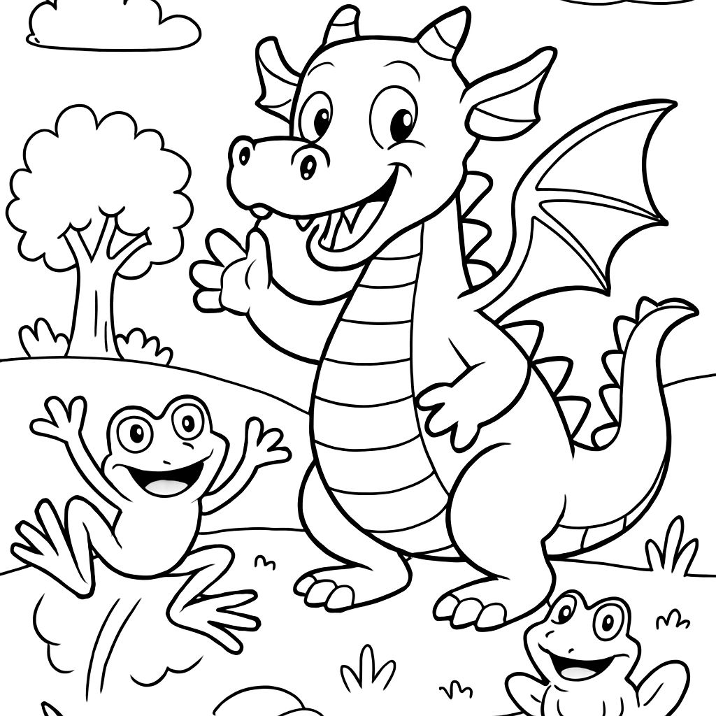 2 grenouilles et un dragon 2 grenouilles et un dragon