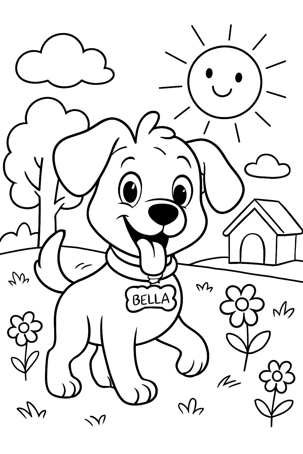 Dog named Bella