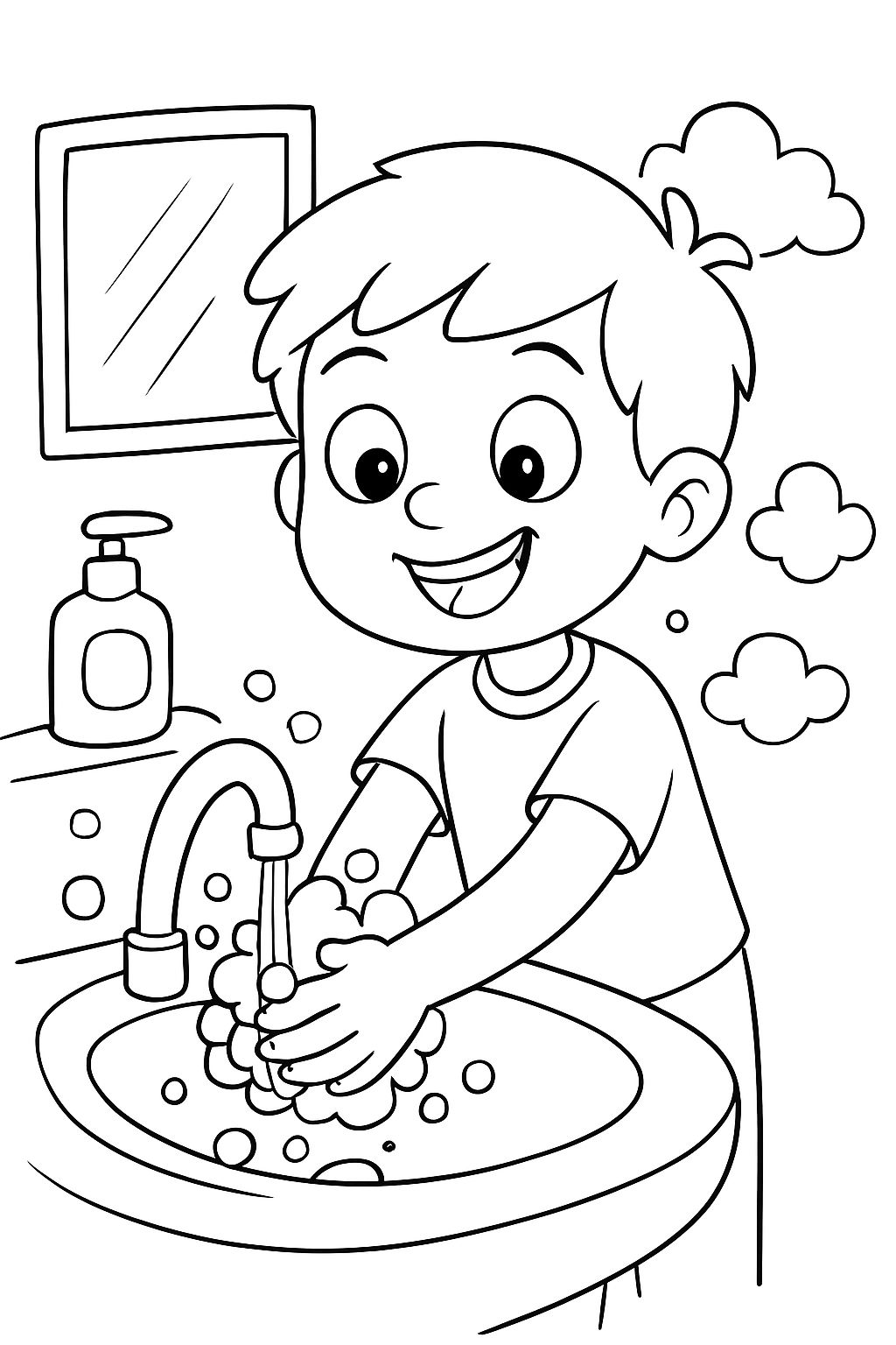 hand washing hand washing