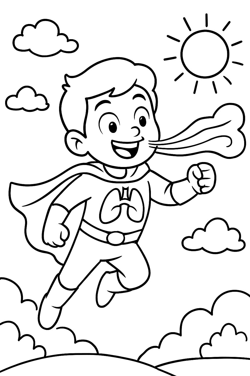 Superhero Lung Launcher breathing air