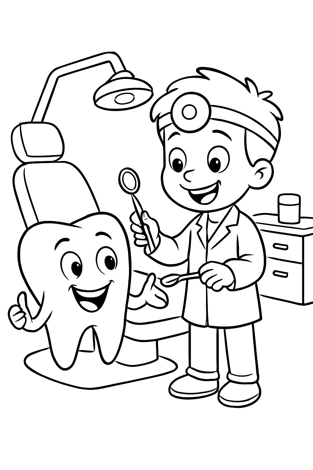 I am a boy dentist