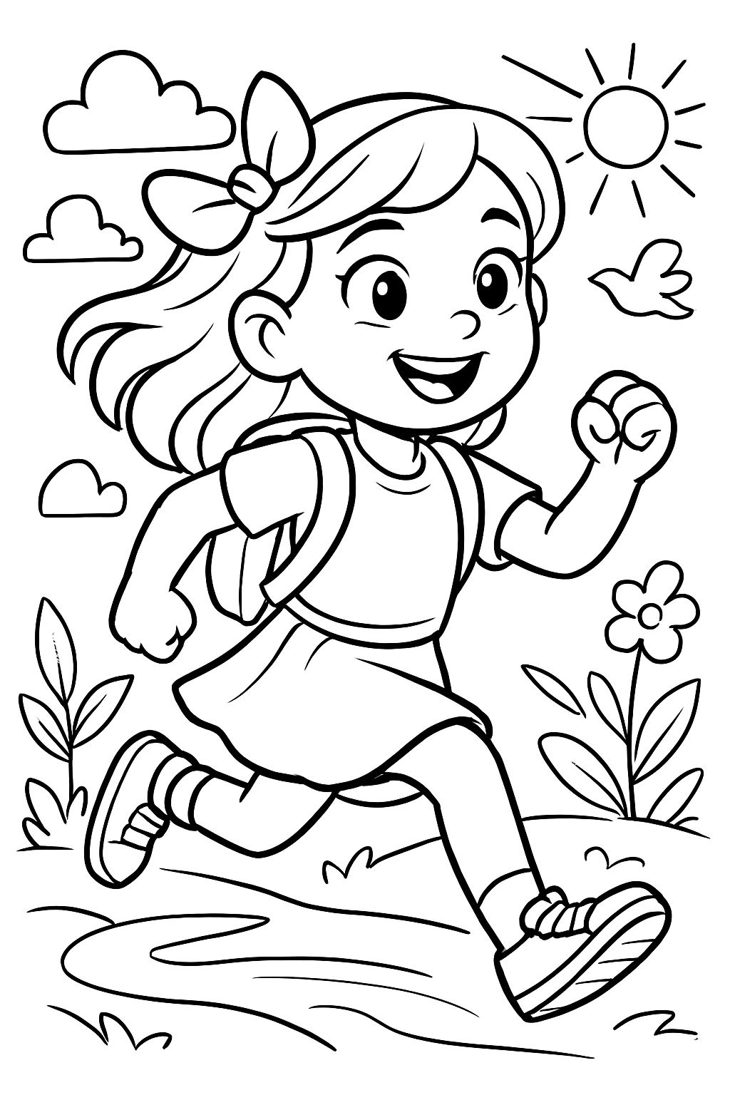 a cute girl a cute girl