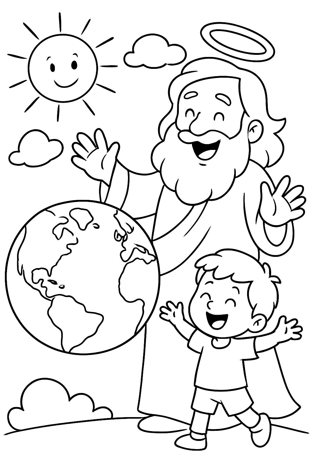 die große Liebe Gottes zu der ganzen Welt