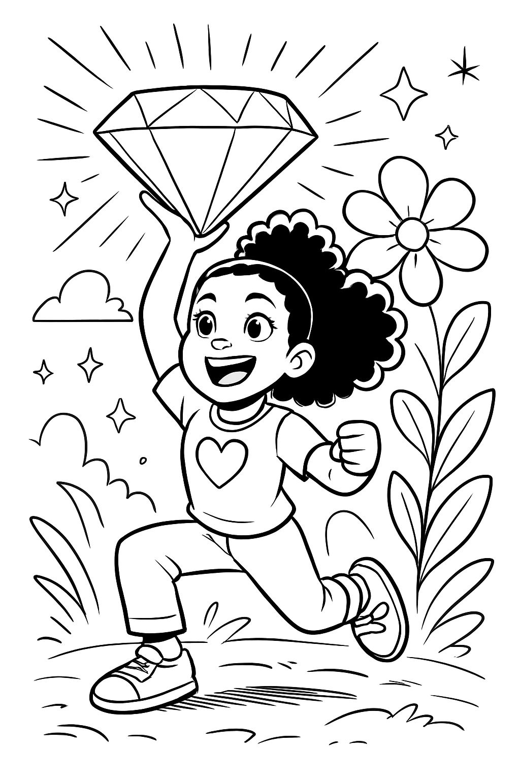 Treating myself (black girl) like a precious object makes me strong.