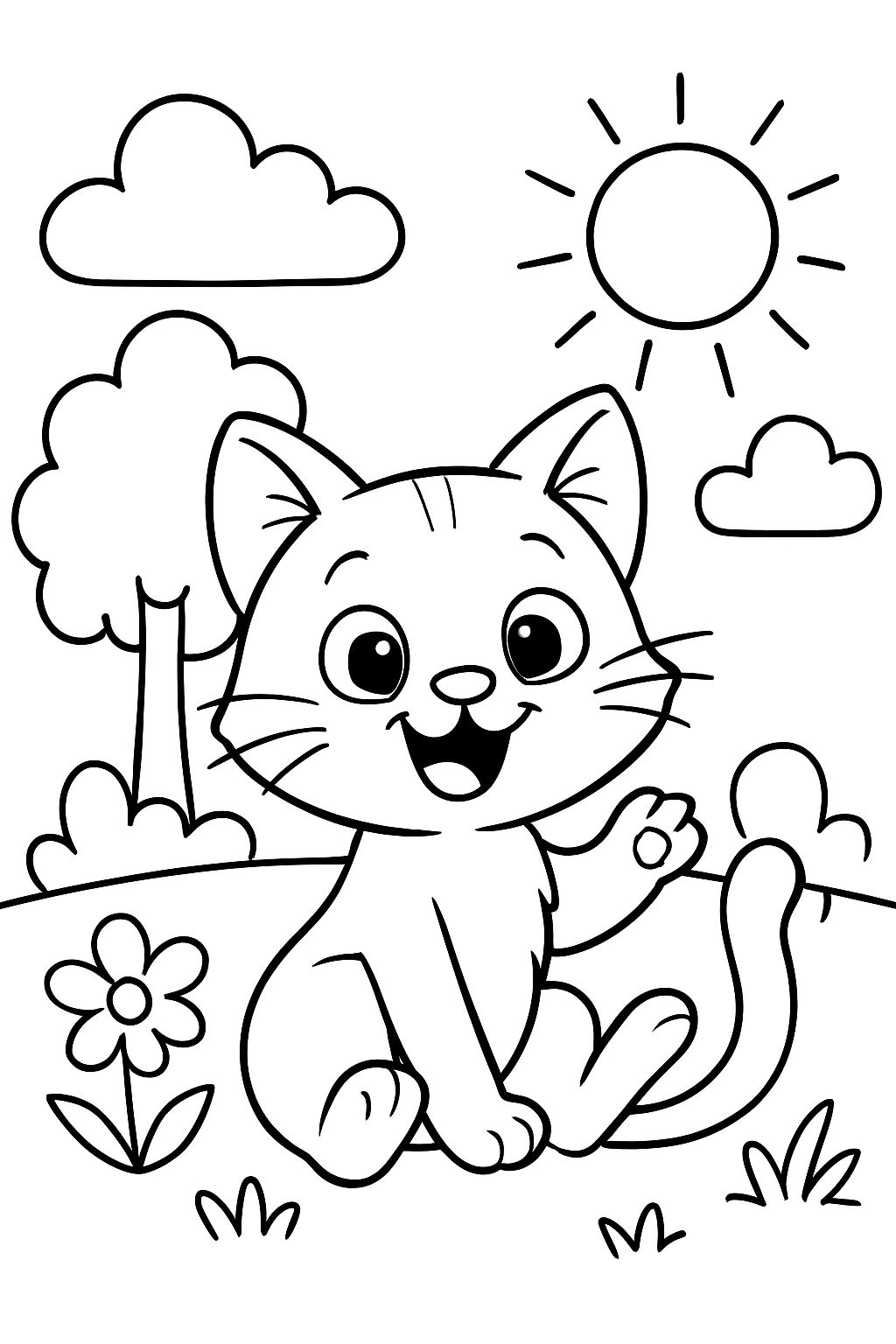 um gatinho um gatinho
