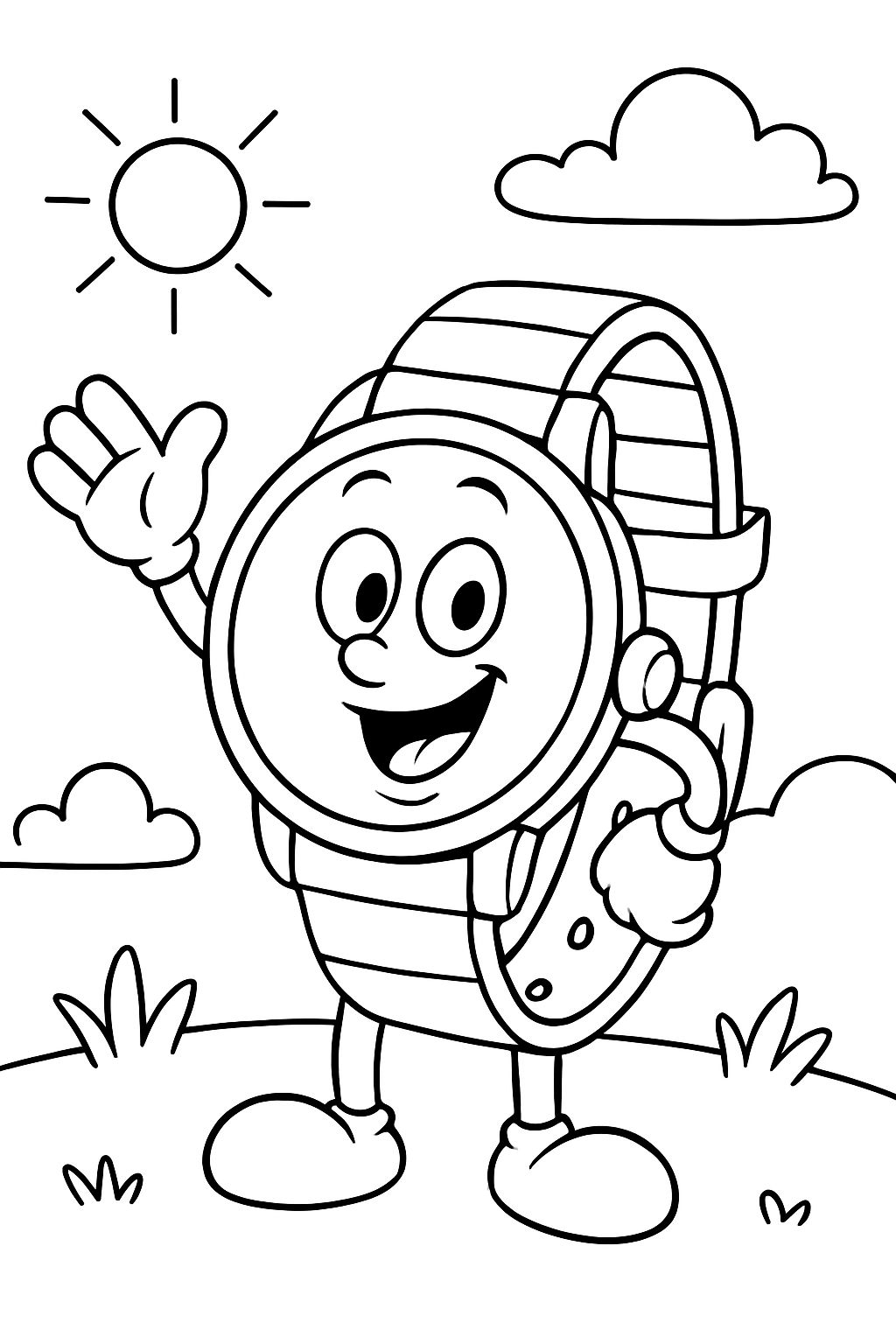 Watch without a face