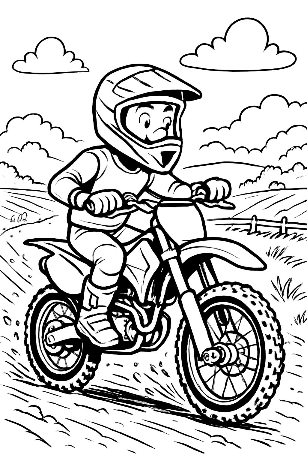 carro cross no campo