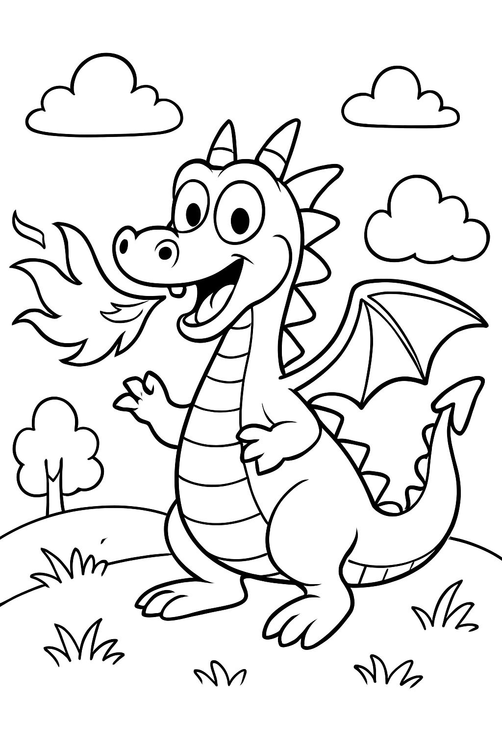 dragon cracheur de feu