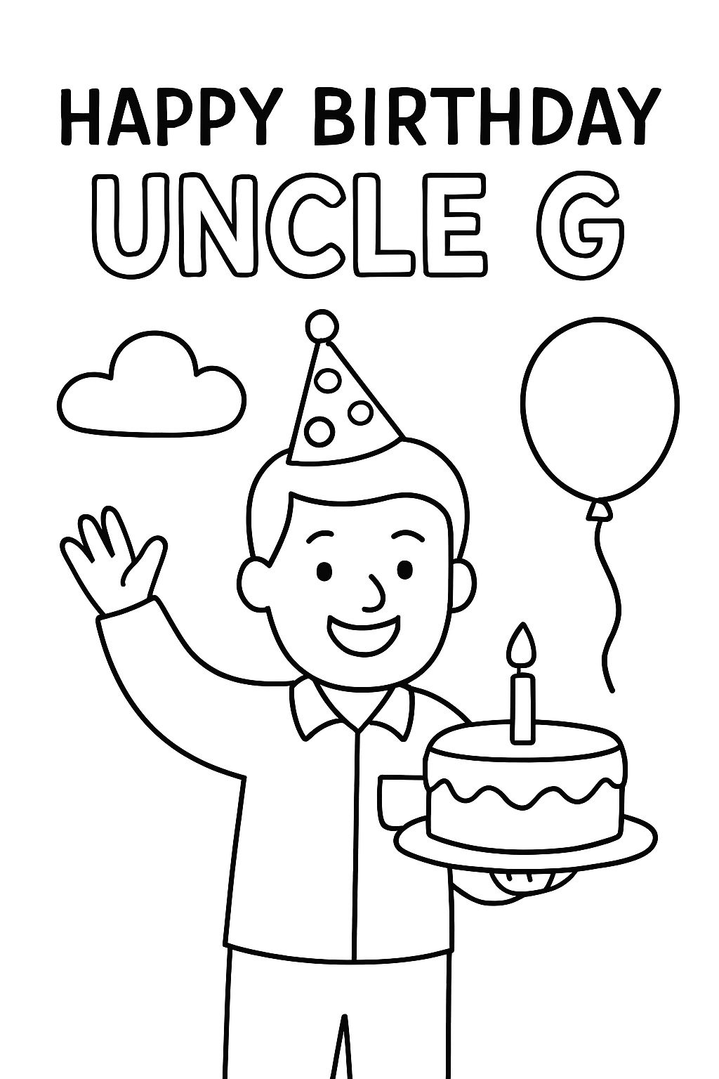 Happy Birthday Uncle G
