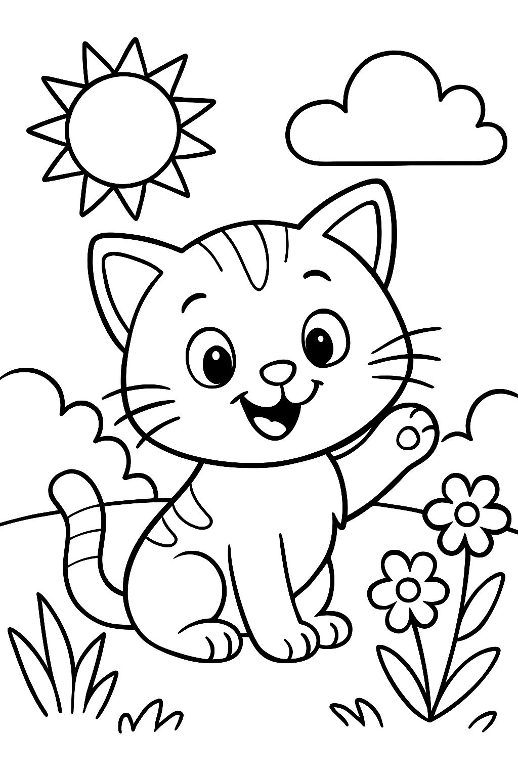 um gatinho um gatinho