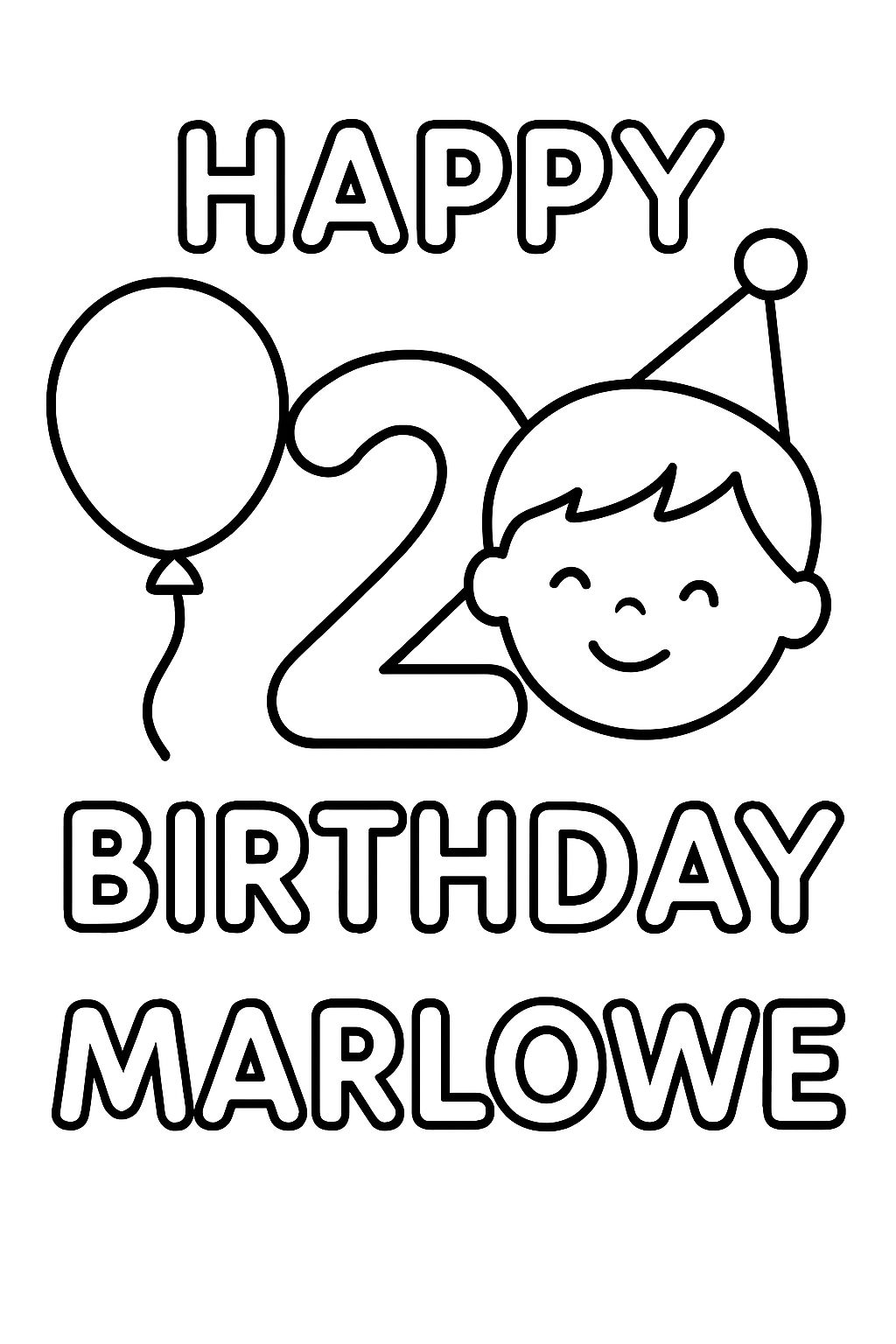 Alles Gute zum 2. Geburtstag, Marlowe
