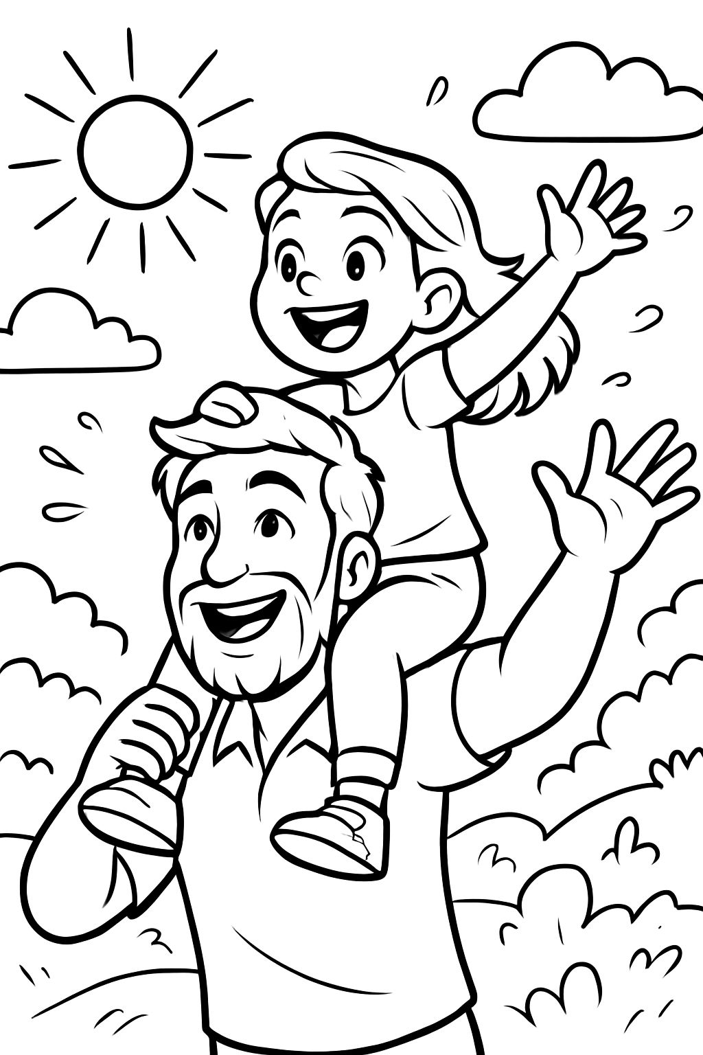 papa ich hab dich lieb ich