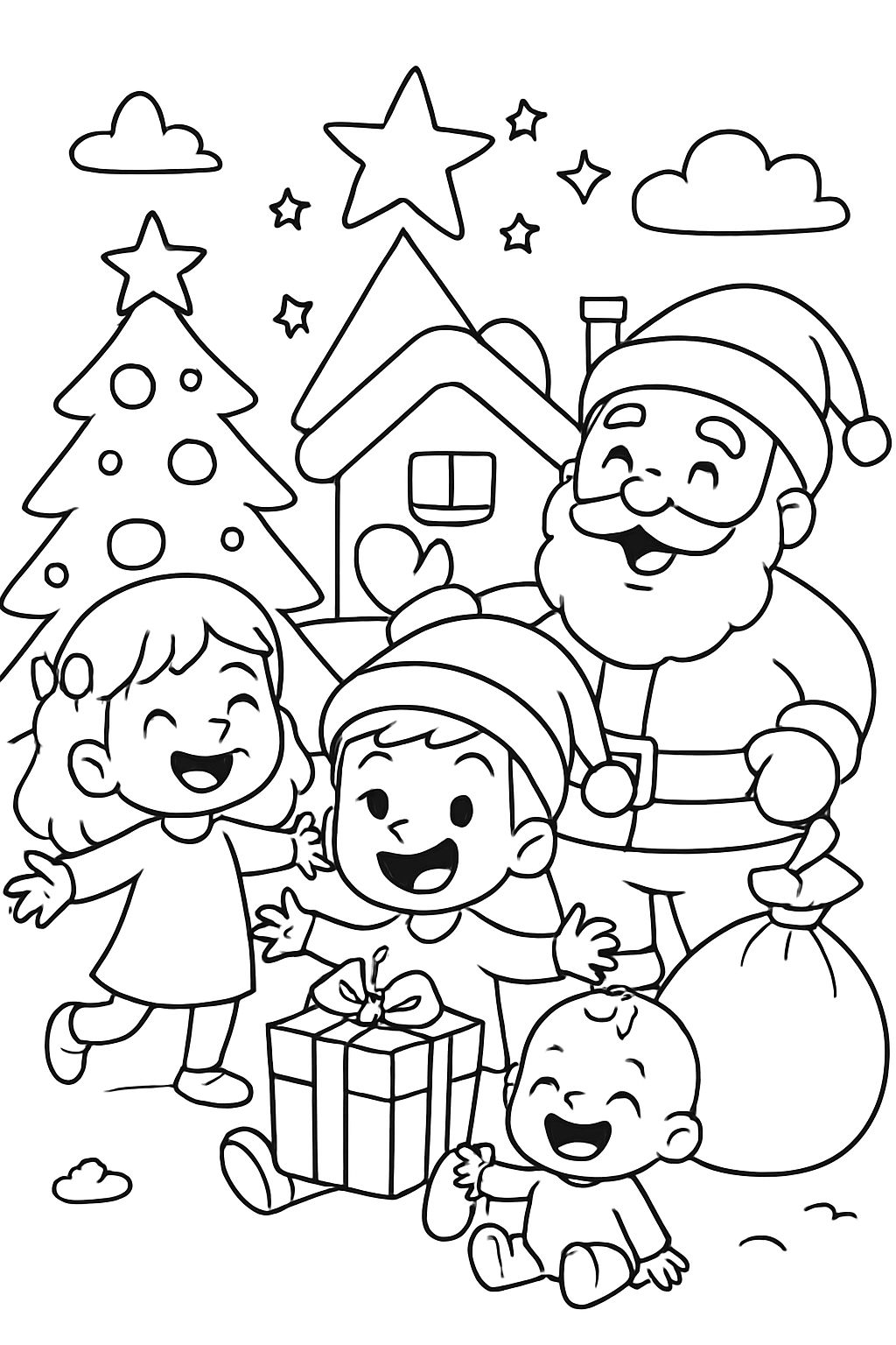 Desenhe algumas imagens sobre o que o Natal realmente significa.