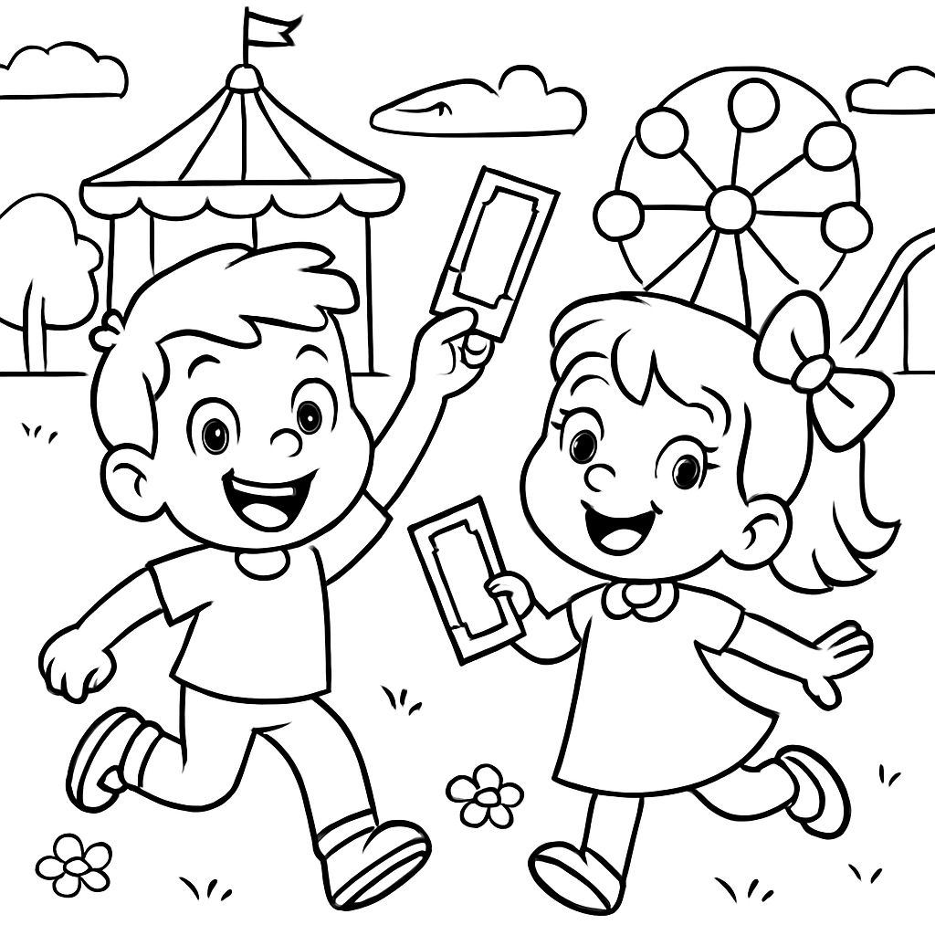 Tickets to color Tickets to color