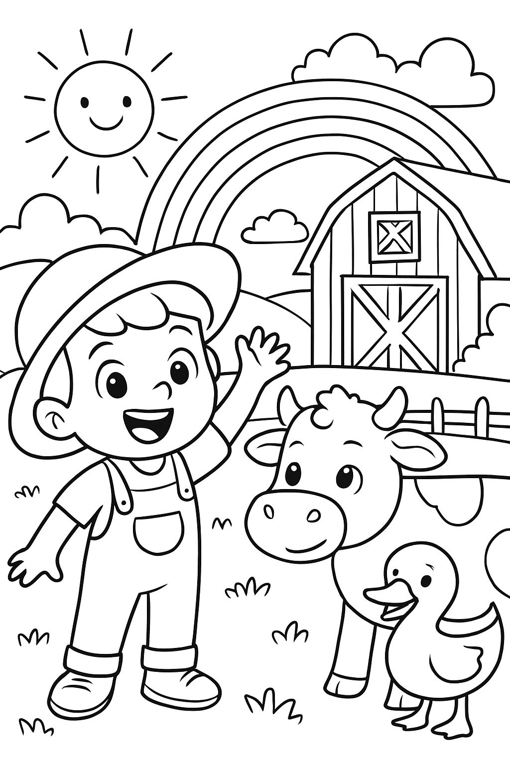 Kinder Besuch im Regenbogenhof Kinder Besuch im Regenbogenhof