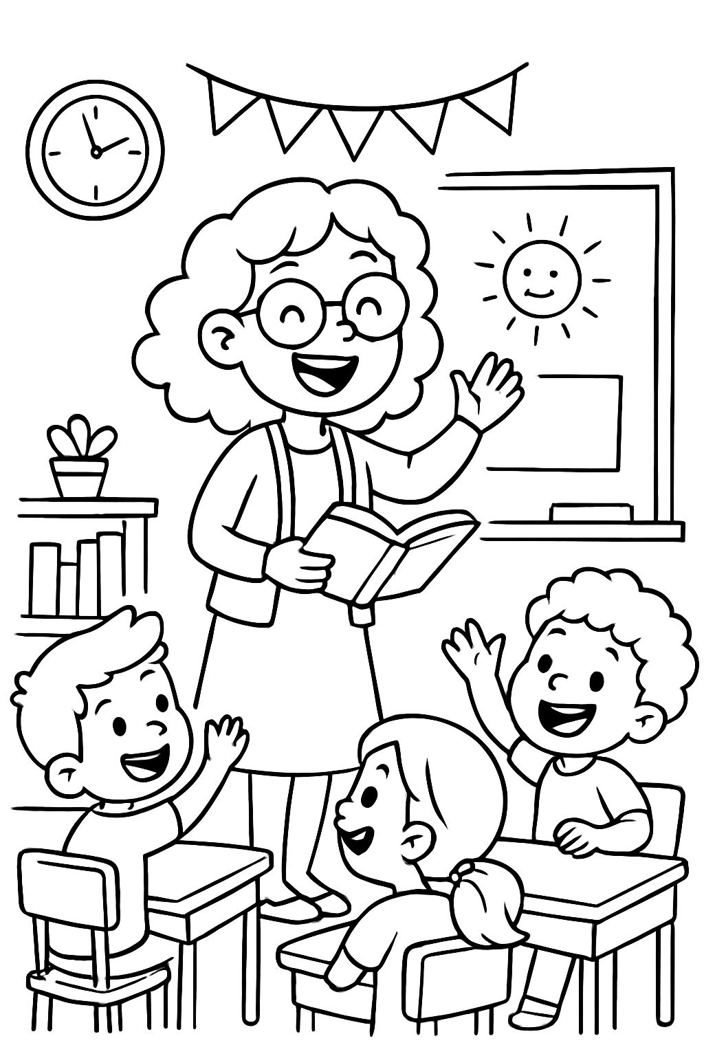 a fun teacher in a fun class