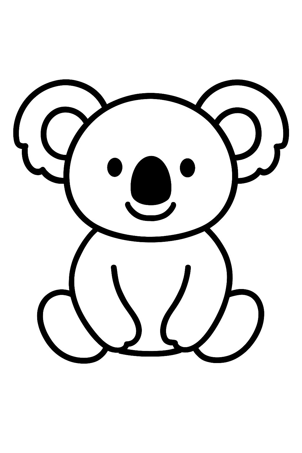 Einen Koalabär Einen Koalabär