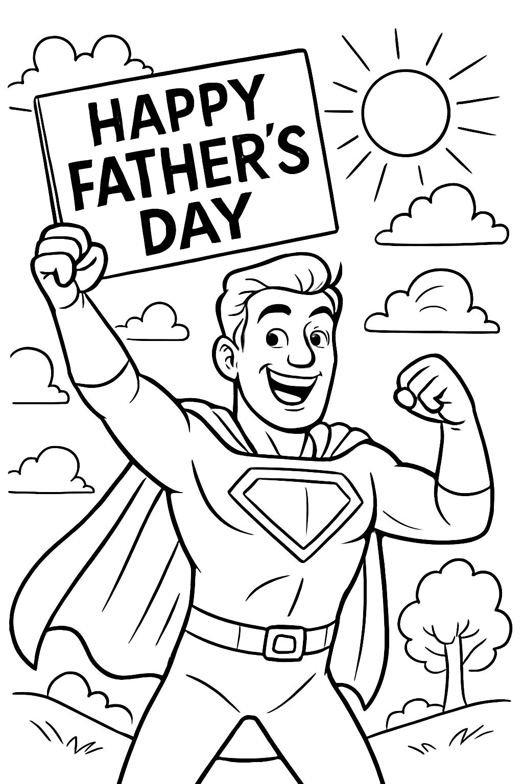 a fathers day card