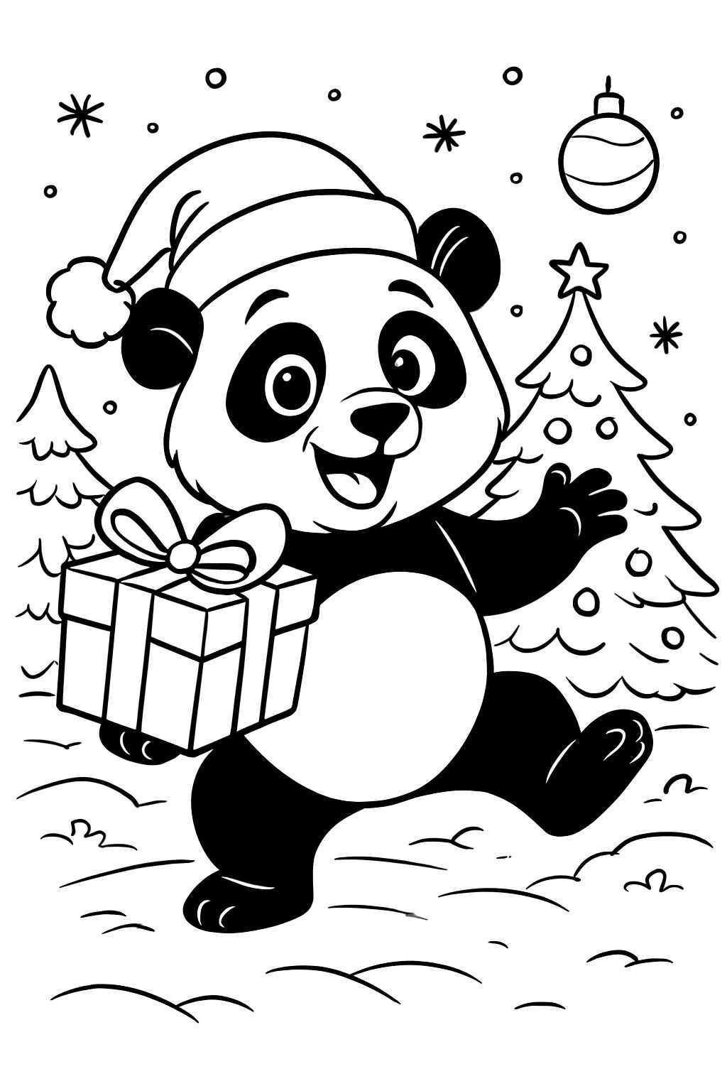 Panda Noël