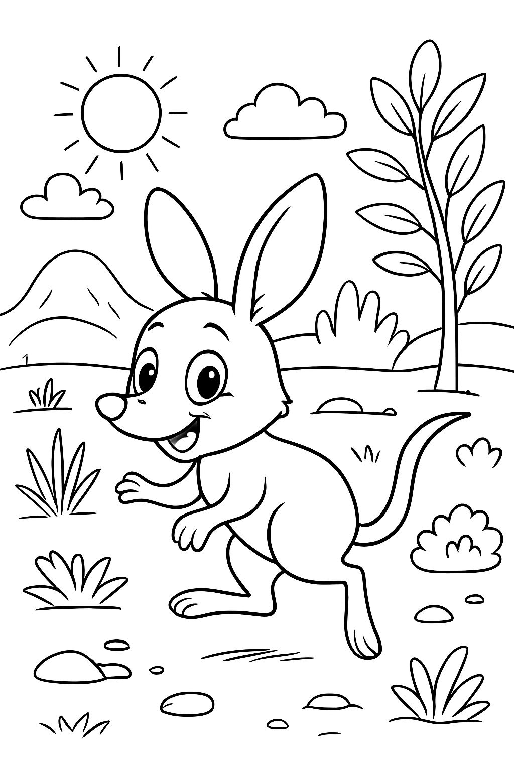 ein Bilby im Outback