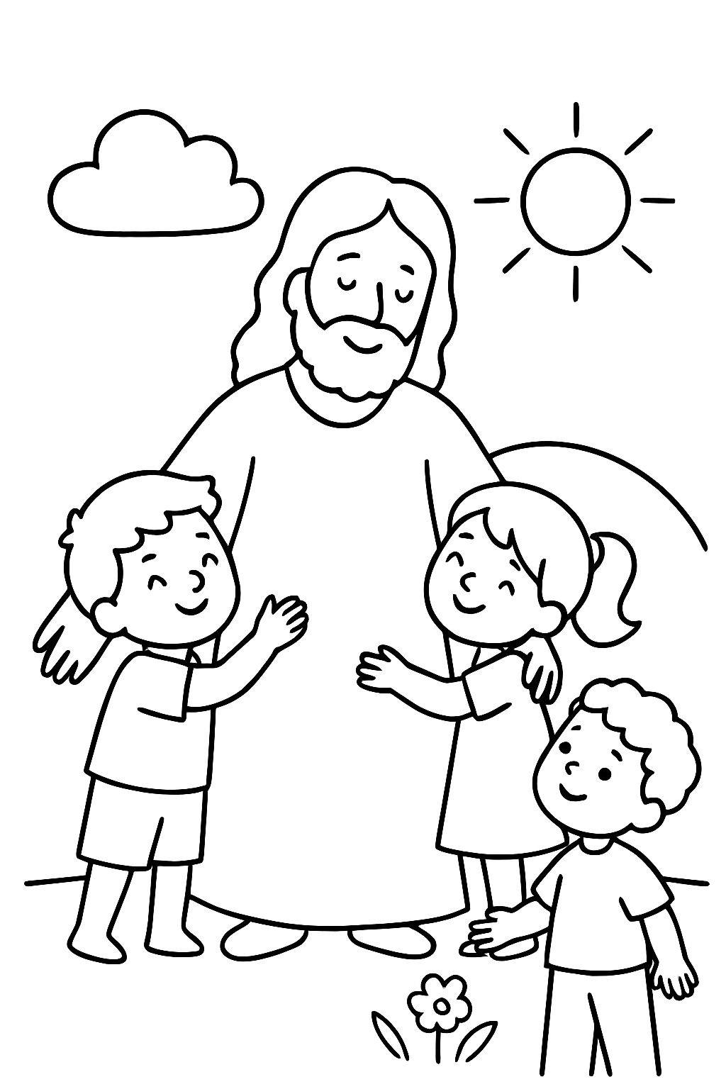 Jesus loves children