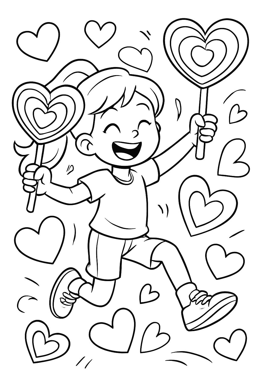 corazones y chupetas corazones y chupetas