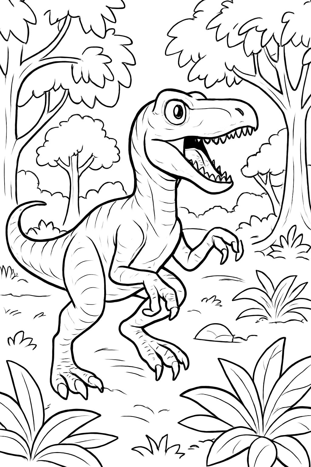 dynonichos in the forest