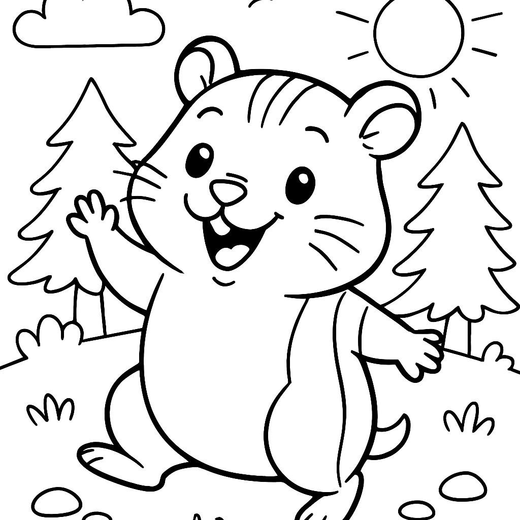 hamster mignon avec des rayures hamster mignon avec des rayures