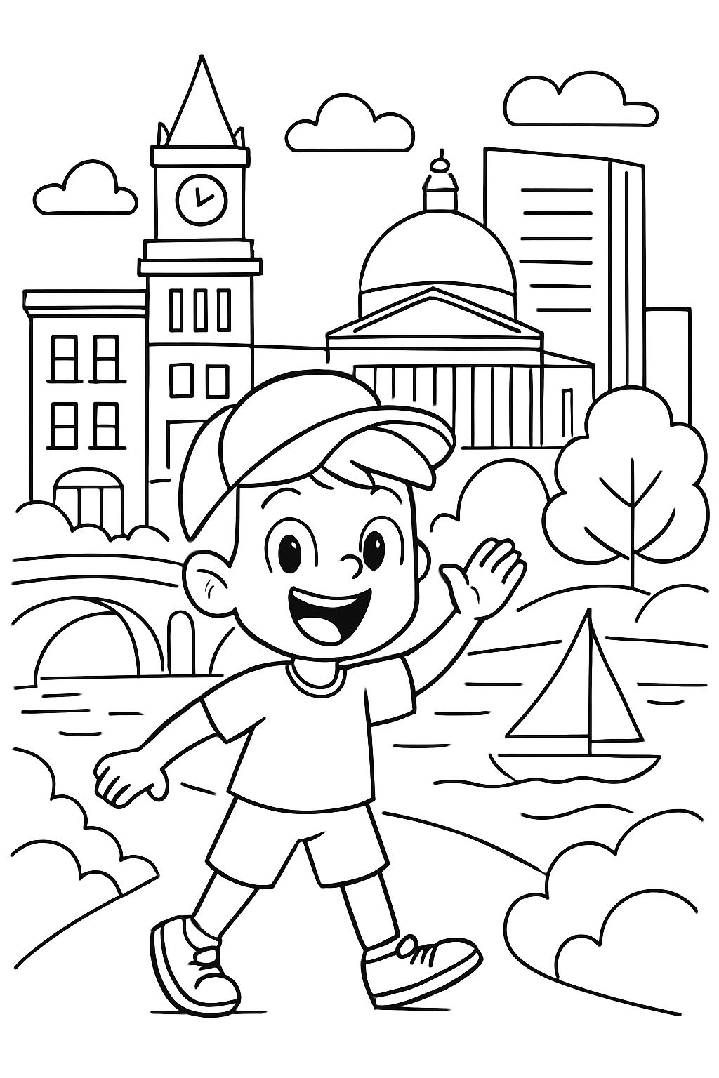 uma imagem de Boston uma imagem de Boston