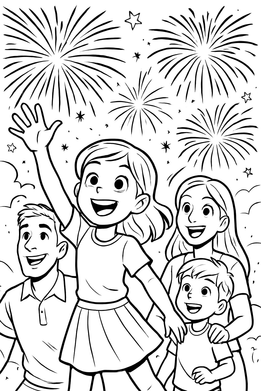 I am currently five at a firework show with one girl or like an eight year old girl, a 10 or a girl and a five or a boy with a mom and a dad. I am currently five at a firework show with one girl or like an eight year old girl, a 10 or a girl and a five or a boy with a mom and a dad.