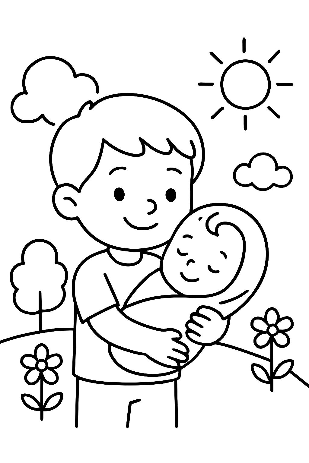 me and my baby sister