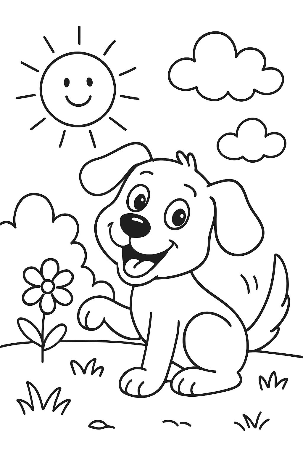a dog