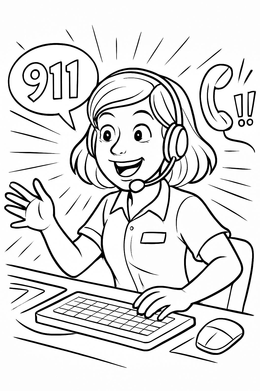 a 911 dispatcher headset a 911 dispatcher headset