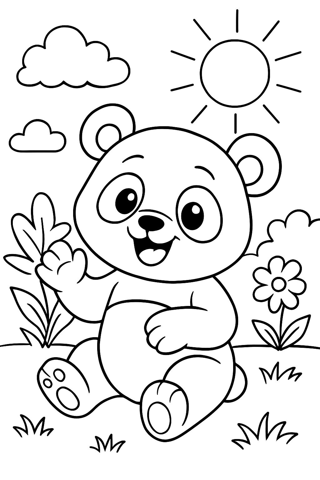 pandabär süß