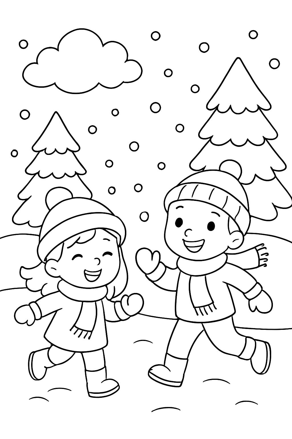 Winter kids