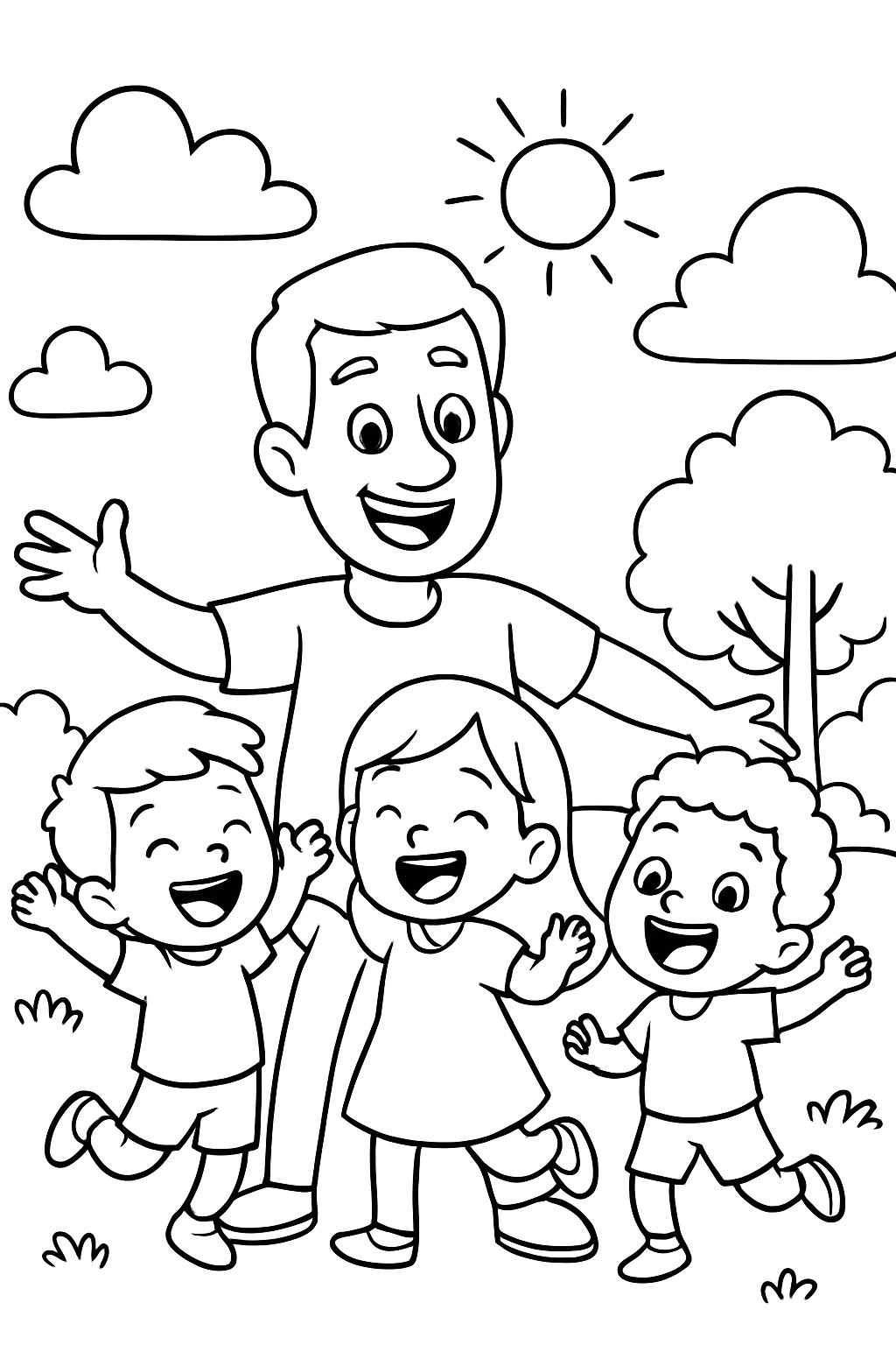 dad daughter sons dad daughter sons