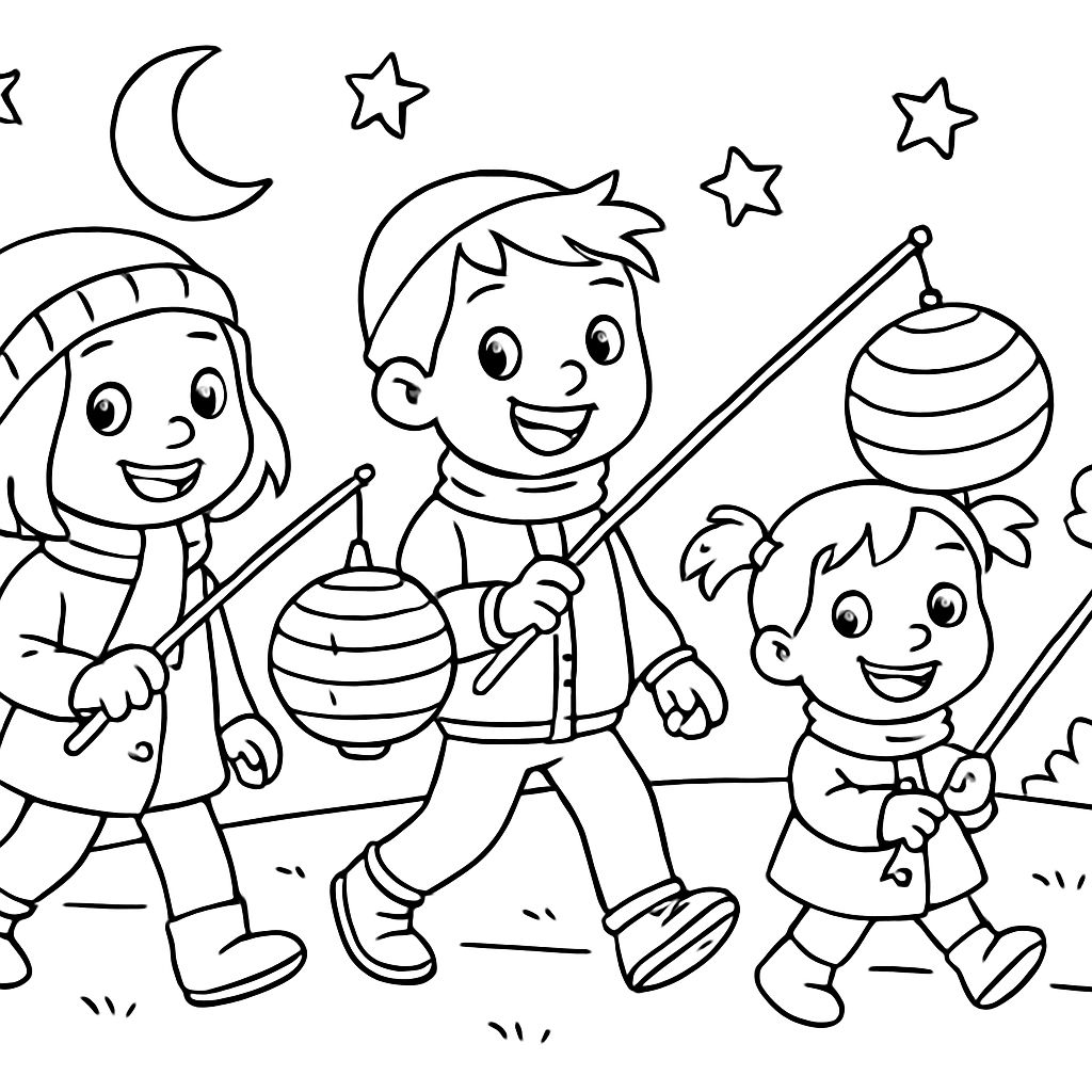 Lantern parade b Lantern parade b