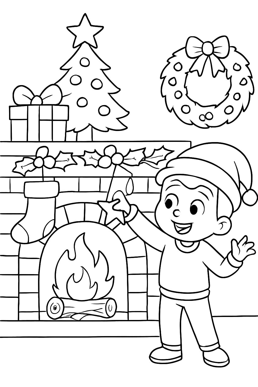 Weihnachtskamin Weihnachtskamin