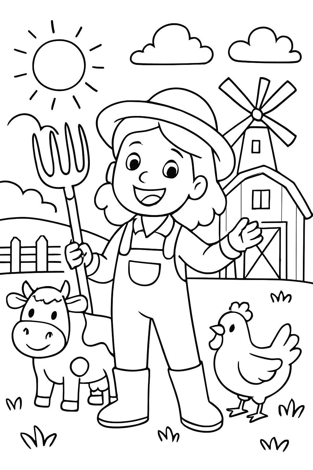 Mira grosse Bauchstaben Bauernhof