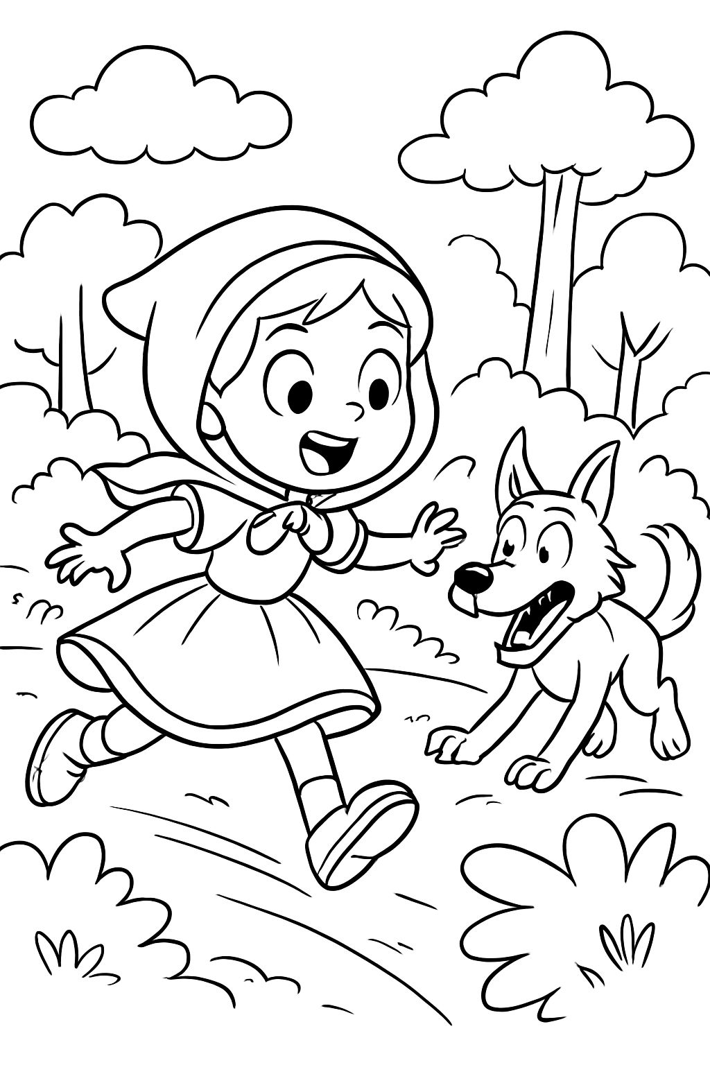 Little Red Riding Hood.