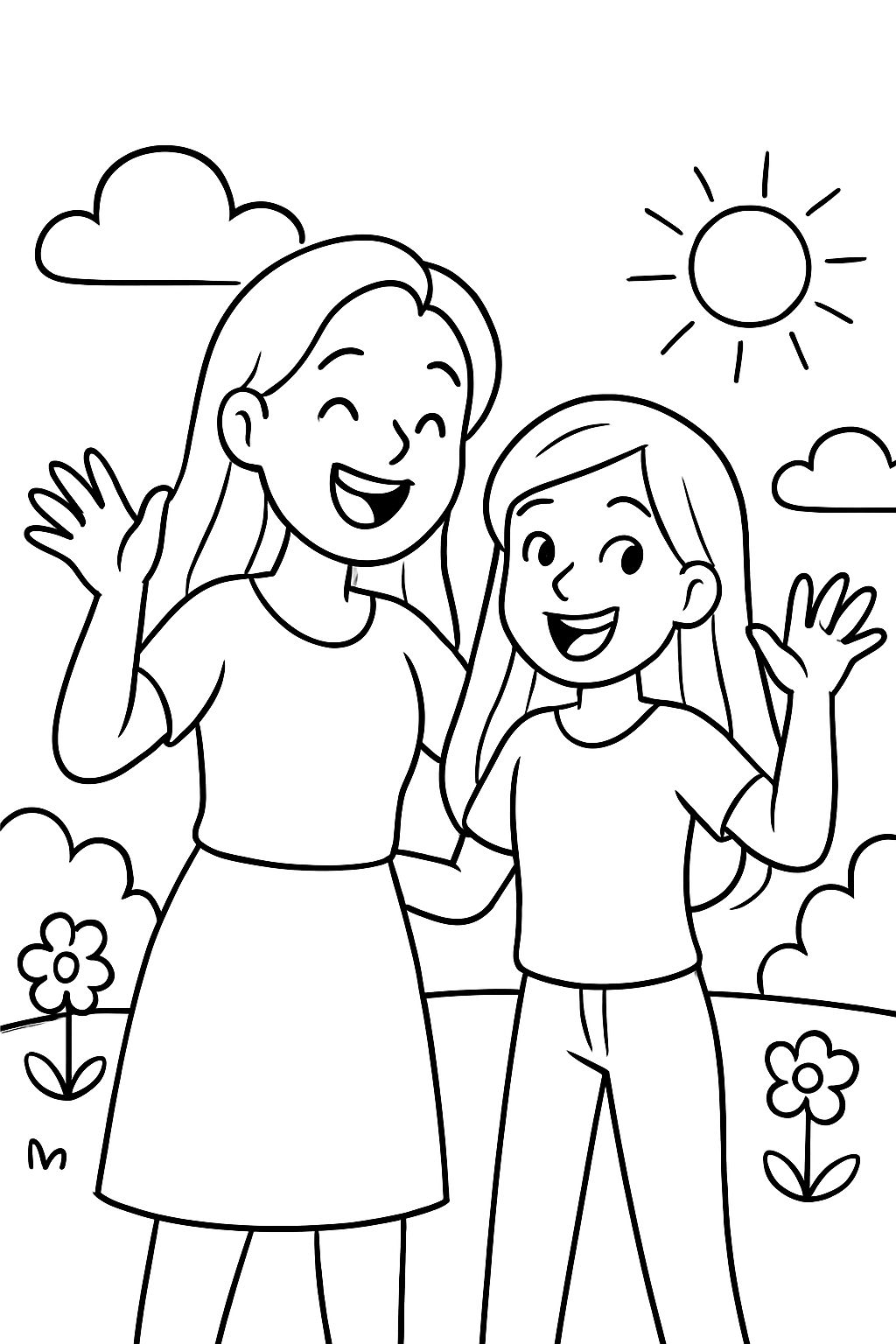 Große mama mit langen haare und großes 13 jahre mädchen mit langen haare Große mama mit langen haare und großes 13 jahre mädchen mit langen haare