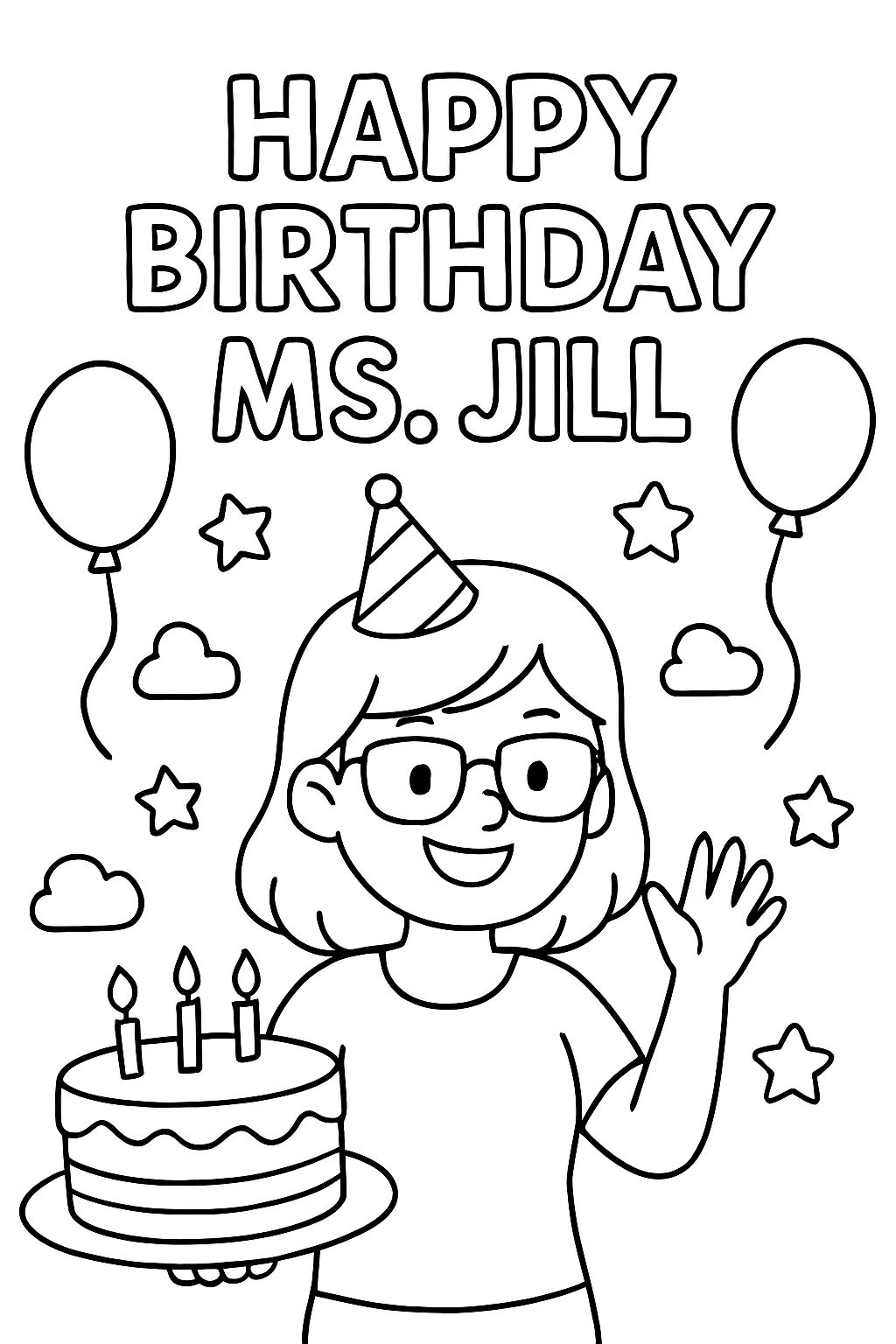 Happy Birthday Ms. Jill