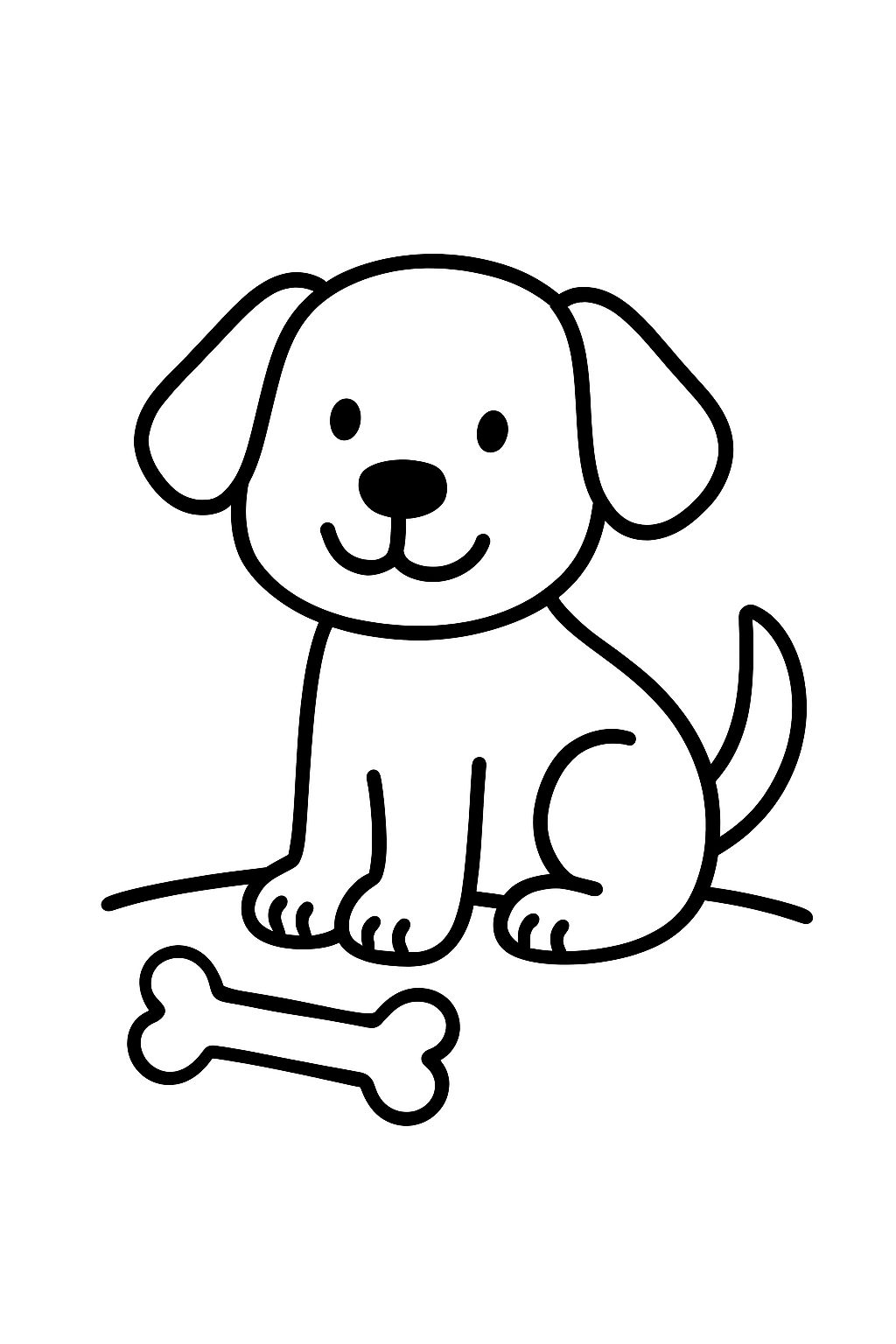 einen Hund mit Pflaster