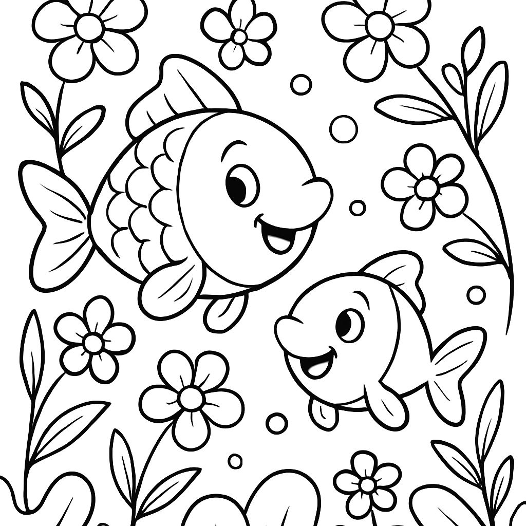 peixes e flores peixes e flores
